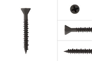 Schnellbauschrauben Doppelgewinde 3,9 x 30 mm - 1000 Stück