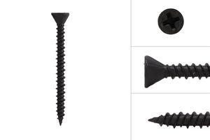 Schnellbauschrauben Doppelgewinde 3,9 x 45 mm - 1000 Stück