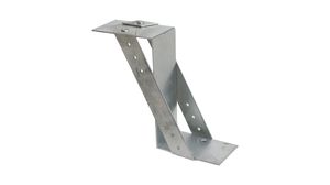 Galvanized Post Extension Bracket for Beams of 6.3 x 16 cm - Per Piece