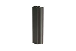 18 mm Black Profile Handle for Sliding Doors of 260 cm - Per Piece