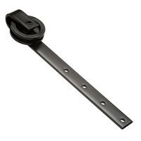 Black Hanging Roller with Polyamide Wheel of 60 mm - Per Piece