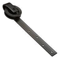 Black Hanging Roller with Polyamide Wheel of 75 mm - Per Piece