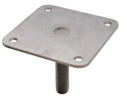 Height adjustment Concrete base stainless steel M16 - Per Piece