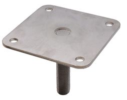 Height adjustment Concrete base stainless steel M20 - Per Piece