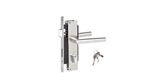 Inbouw Cilinderslot RVS - Recht model