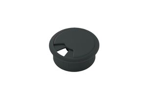 Pasacables negro 60 mm - Por unidad