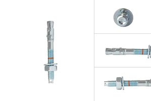 Expansion bolt M10 x 90 mm for push-through installation - Per Piece