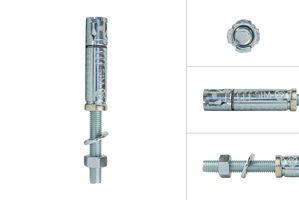 Expansion bolt M12 x 140 mm for pre-drilling - Per Piece