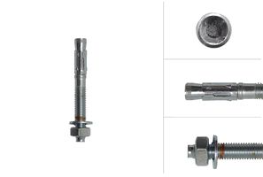 Expansion bolt M14 x 120 mm for push-through installation - Per Piece