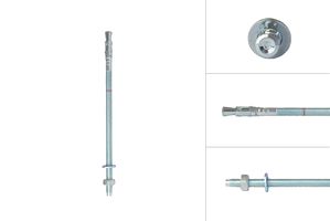 Expansion bolt M6 x 140 mm for push-through installation - Per Piece
