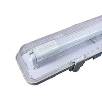 LED TL armatuur 120 cm 18W met 1 LED TL buis IP65 - 4000k Neutraal wit