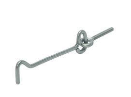 Gate hook with Wood and Screw Thread M5x25 for Door Fasteners - Per Piece