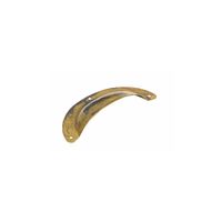 Cupboard Handle Shell Brass 98 mm - Per piece