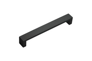 Cupboard Handle Black 138 mm - Centre Distance 128 mm - Per piece