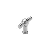 Drawer Knob Stainless Steel 47 mm - T-shaped- Per piece