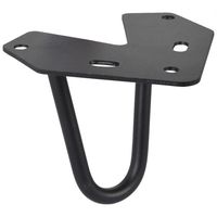 Furniture Leg Steel Industrial Black 100 mm - Per piece