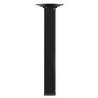 Furniture Leg Steel Square Black 200 mm - Per piece