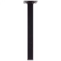 Furniture Leg Steel Square Black 250 mm - Per piece
