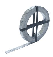 Galvanized Steel Mounting Strip of 20 x 1.5 mm - Roll of 25 Meters
