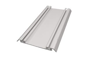 Silver Bottom Sliding Door Rail of 210 cm - Per Piece