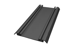 Black Bottom Sliding Door Rail of 210 cm - Per Piece