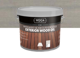 Woca Exterior oil Zilver - Hout olie voor Thermo, Ayous, Bamboe en meer