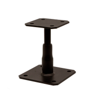 Pfostenträger verstellbar Schwarz 10 - 15 cm - Pro Stück