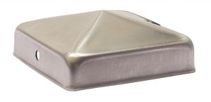 Stainless Steel Pyramid Post Cap for 7 x 7 cm Posts