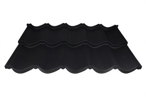 Modulaire Dakpanplaat Zwart - Per stuk