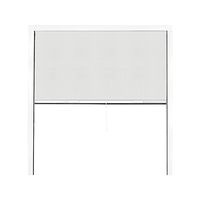 Rolhor Raam Wit 130 x 160 - Raamhor Oprolbaar - Per Stuk