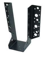 Black Galvanized Joist Hanger for 7 x 20 cm Beams - Per Piece