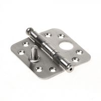 SKG** Kugellagerscharnier Edelstahl 76 x 76 mm abgerundet - Pro Stück