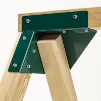 Steel Corner Swing Set Bracket for 7 x 7 cm to 10 x 10 cm posts - Per Piece