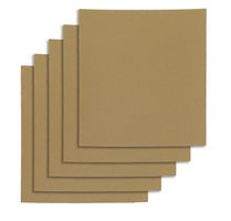 Sandpaper Sheets Grit 120 - 28 x 23 cm - Set of 5