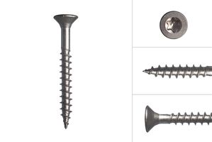 Chipboard screws Stainless Steel A2 - 4 x 40 mm Torx 20 - 200 pcs