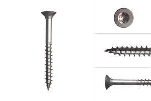 Chipboard screws Stainless Steel A2 - 5 x 50 mm Torx 25 - 200 pcs
