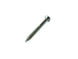 Spånskiveskruv Förzinkad 6 x 60 mm Pozidrive - 100 St