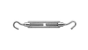 Turnbuckle Hook/Hook Galvanised M10 x 125 mm - Per piece