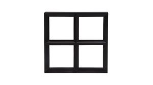Black Square Steel Window of 400 x 400 mm