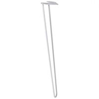 Table Leg White Industrial Steel 720 mm - Per piece