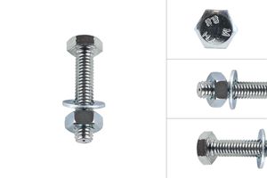 Tap bolts Galvanized M4 x 20 mm - 10 pieces