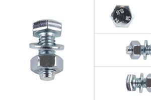 Tapbouten Verzinkt M8 x 12 mm - 10 stuks