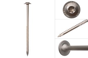 Wood construction screws stainless steel 8.0 x 140 mm Torx - Per Piece