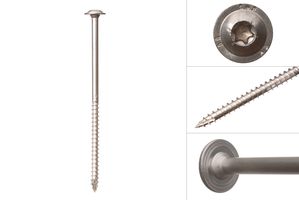 Wood construction screws stainless steel 8.0 x 160 mm Torx - Per Piece