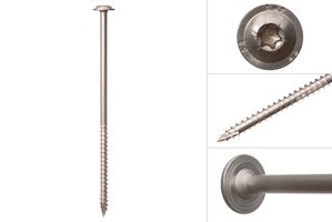 Wood construction screws stainless steel 8.0 x 180 mm Torx - Per Piece