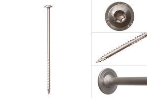 Wood construction screws stainless steel 8.0 x 200 mm Torx - Per Piece