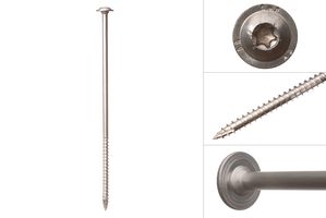 Wood construction screws stainless steel 8.0 x 220 mm Torx - Per Piece
