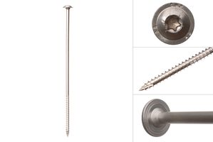 Wood construction screws stainless steel 8.0 x 250 mm Torx - Per Piece