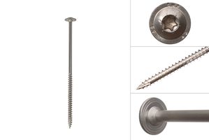 Wood construction screws stainless steel 6.0 x 140 mm Torx - Per Piece