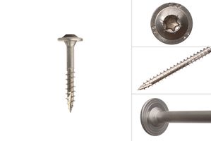 Wood construction screws stainless steel 6.0 x 40 mm Torx - Per Piece